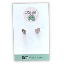 Load image into Gallery viewer, Monstera Earrings  (Includes Shipping)
