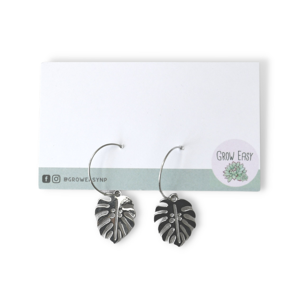 Monstera Earrings (Includes Shipping)
